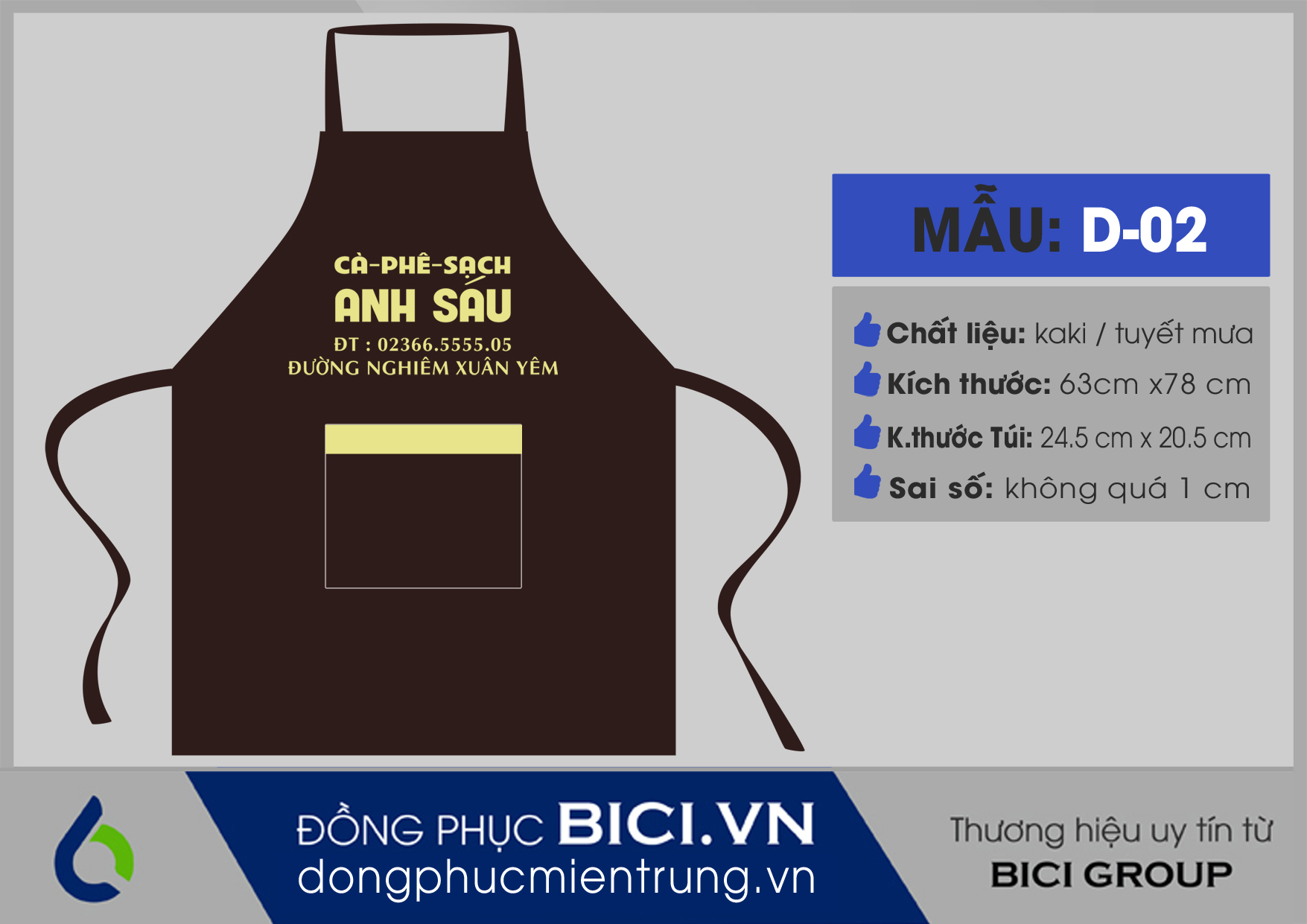 tạp dề quán cafe, cà phê tạp dề quán cafe