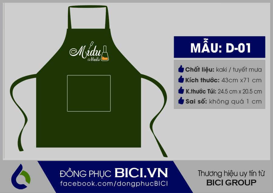 mẫu đồng phục tạp dề dài màu xanh rêu mẫu đồng phục tạp dề dài màu xanh rêu