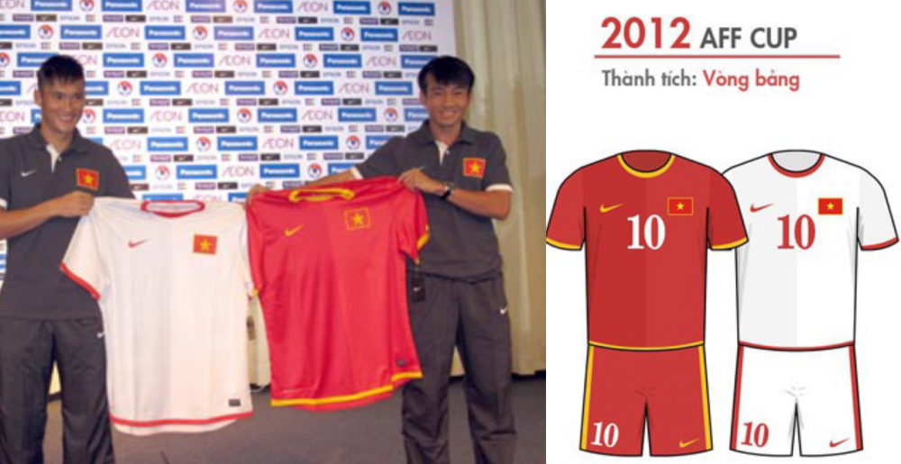 Áo bóng đá đội tuyển Việt Nam 2012